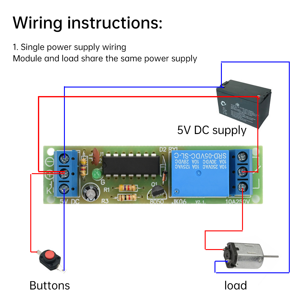 DC 5V Flip-Flop Latch Relay Mo - огляд і ціна Shelly Relay Module